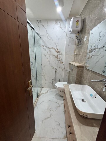 Bathroom in 3 BHK Builder Floor at Rajouri Garden – for Rent