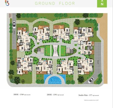 Master Plan in 3 BHK Apartment at Sampigehalli – for Sale