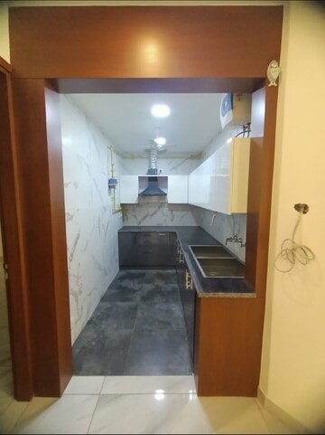 Kitchen in 3 BHK Builder Floor at Greater Kailash I – for Rent