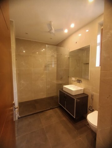 Bathroom in 3 BHK Builder Floor at Greater Kailash I – for Rent