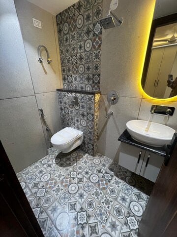 Bathroom in 3 BHK Builder Floor at Dwarka – for Sale