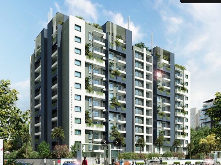 Exterior View, visalakshi-prakruthi 2 Bedroom 1195 Sq.Ft. Apartment In Thanisandra Main Road Bangalore 7887608