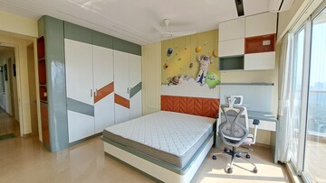 Bedroom in 3 BHK Apartment at Soham Crystal Spires, Ghodbunder Road – for Sale