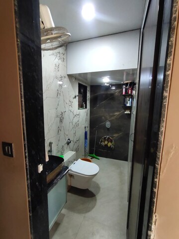 Bathroom in 2 BHK Apartment at Hex Blox CHS, Kharghar Sector 10 – for Rent