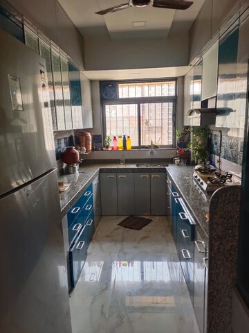 Kitchen in 2 BHK Apartment at Hex Blox CHS, Kharghar Sector 10 – for Rent