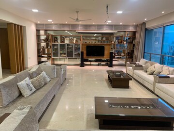 Living Room in 5 BHK Apartment at Hiranandani Gardens Richmond Tower, Powai – for Sale