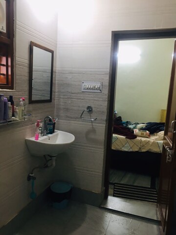 Bathroom in 2 BHK Builder Floor at Sector 23 – for Rent