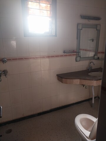 Bathroom in 3 BHK Builder Floor at New Rajinder Nagar – for Rent