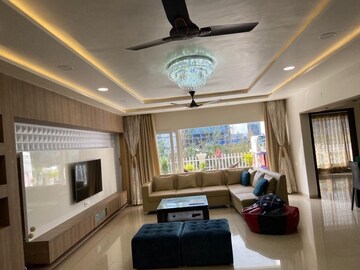 Living Room in 3 BHK Apartment at Gera Greens Ville Sky Villas, Kharadi – for Rent