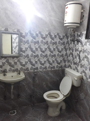 Bathroom in 2 BHK Builder Floor at Khirki Extension – for Rent
