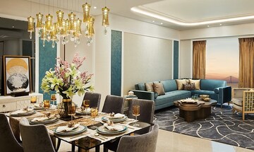 Living Room in 4 BHK Apartment at Lodha Kiara, Worli – for Sale