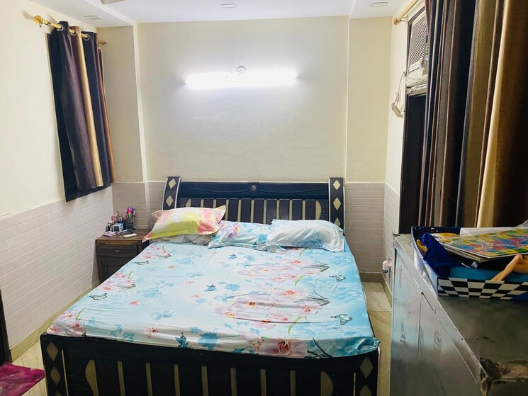 Bedroom, kalkaji 3 Bedroom 1100 Sq.Ft. Builder Floor In Kalkaji Delhi 7887869