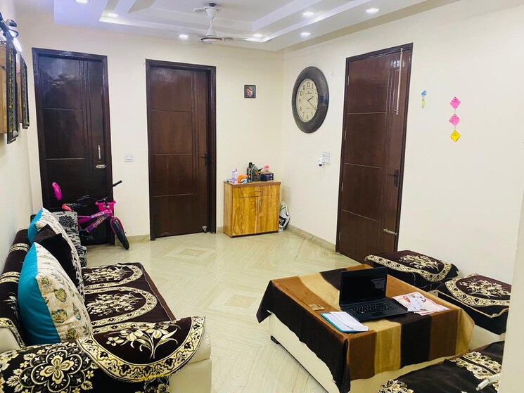 Living Room, kalkaji 3 Bedroom 1100 Sq.Ft. Builder Floor In Kalkaji Delhi 7887869