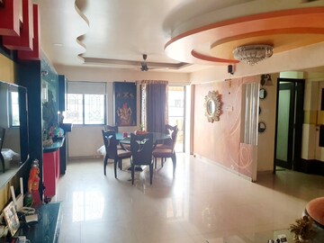 Living Room in 3 BHK Apartment at Gera Emerald City Baner, Baner – for Rent