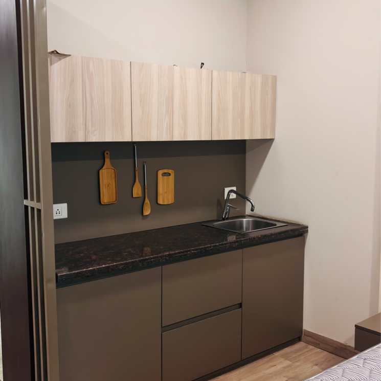 Kitchen, spectrum-metro Studio 600 Sq.Ft. Apartment In Noida Central Noida 7887927