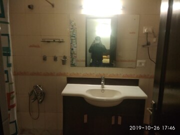 Bathroom in 3 BHK Builder Floor at Greater Kailash I – for Rent