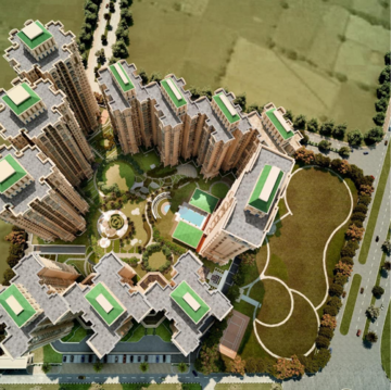 Master Plan in 3 BHK Apartment at Capital Athena, Sport City 1 – for Sale
