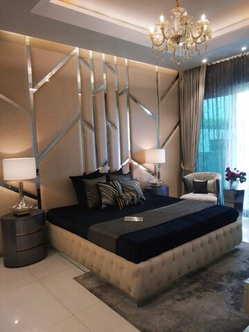 Living Room in 3 BHK Apartment at Artique Uptown Skylla, International Airport Road – for Sale