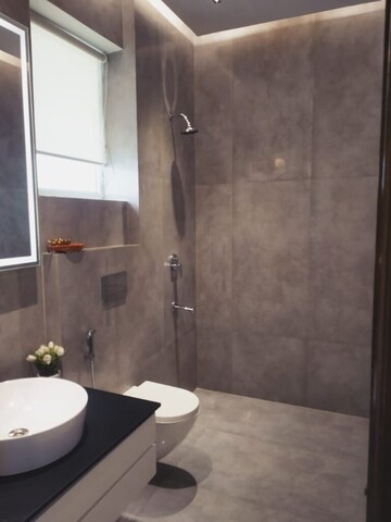 Bathroom in 3 BHK Apartment at Artique Uptown Skylla, International Airport Road – for Sale