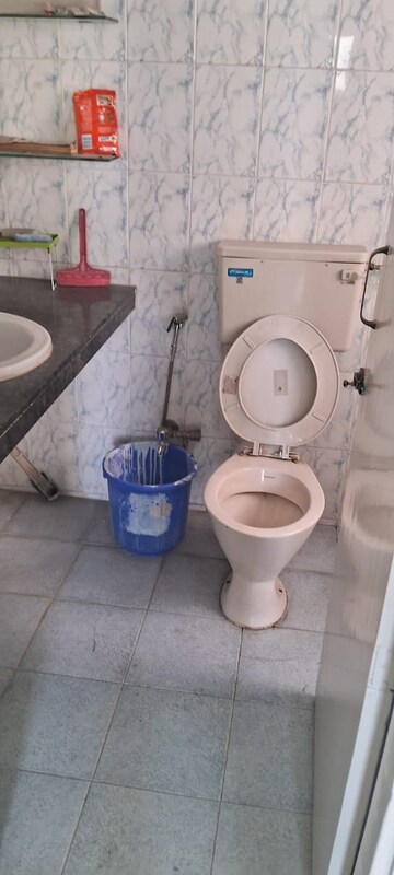 Bathroom in 1 BHK Apartment at Goel Ganga Hill Mist Garden, Kondhwa – for Sale
