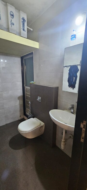Bathroom in 1 BHK Apartment at JH Zojwala Regency Park, Kalyan East – for Rent