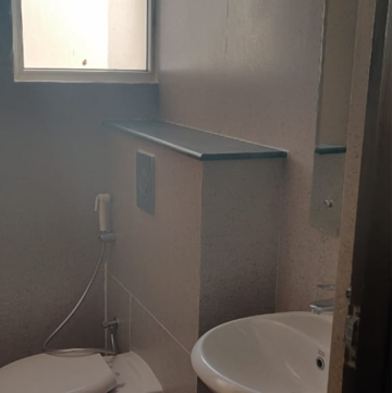 Bathroom in 1 BHK Apartment at Barnala Green Lotus Avenue, Nagla Road – for Rent