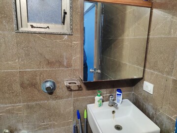 Bathroom in 3 BHK Apartment at Swati Florence, Bopal – for Rent