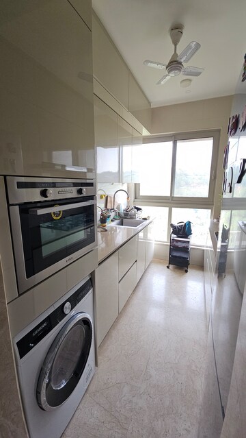 Kitchen in 2 BHK Apartment at Hiranandani Castle Rock, Powai – for Rent