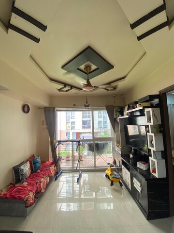 Living Room in 1 BHK Apartment at Lodha Golden Dream, Dombivli East – for Rent