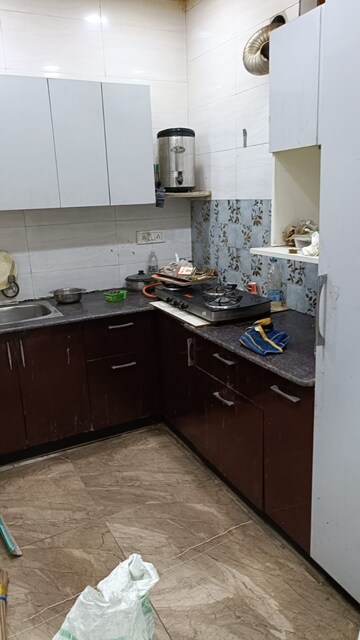 Kitchen in 3 BHK Apartment at Rohini Sector 4 – for Sale