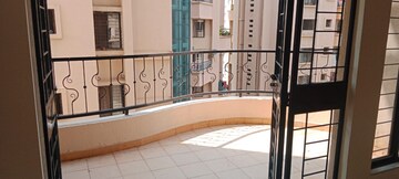 Balcony in 3 BHK Apartment at Kumar Sophronia, Kalyani Nagar – for Rent
