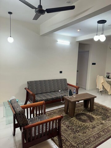 Living Room in 2 BHK Apartment at Goel Ganga Nebula, Viman Nagar – for Rent