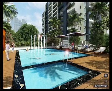 Swimming Pool in 2 BHK Apartment at Visalakshi Prakruthi, Thanisandra Main Road – for Sale