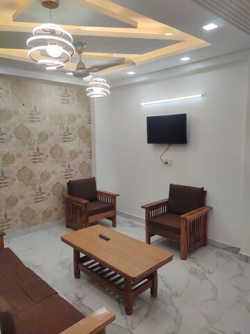 Living Room in 2 BHK Builder Floor at Khirki Extension – for Rent