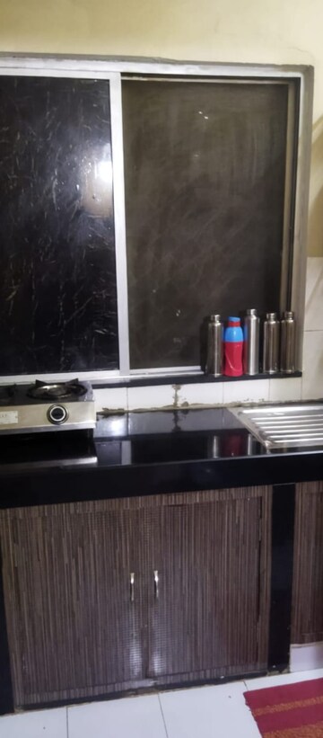 Kitchen in 1 BHK Apartment at Spaghetti Complex, Kharghar – for Rent