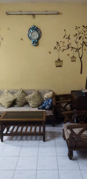 Living Room in 1 BHK Apartment at Spaghetti Complex, Kharghar – for Rent