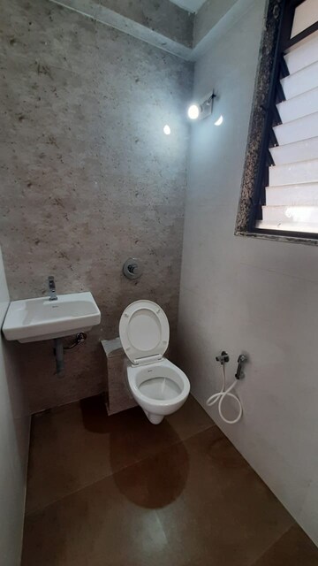 Bathroom in 2 BHK Apartment at Kavisha C3 Celebration City Center, South Bopal – for Rent