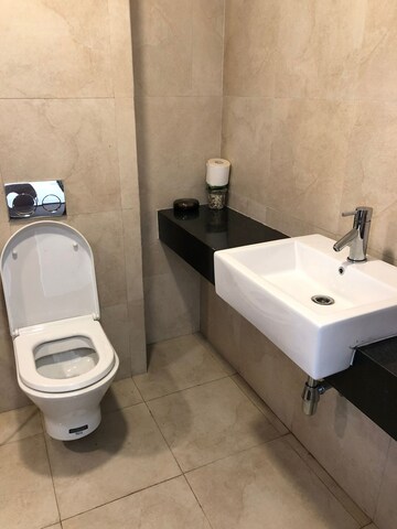 Bathroom in 3 BHK Apartment at Lodha Belmondo, Gahunje – for Rent