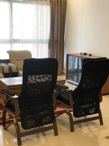 Living Room in 3 BHK Apartment at Lodha Belmondo, Gahunje – for Rent