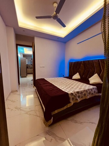Bedroom in 2 BHK Builder Floor at Freedom Fighters Enclave – for Rent