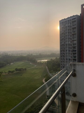 Balcony in 3 BHK Apartment at Lodha Belmondo, Gahunje – for Rent