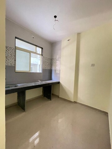 Kitchen in 1 BHK Apartment at Shantaram Heights, Dombivli West – for Sale