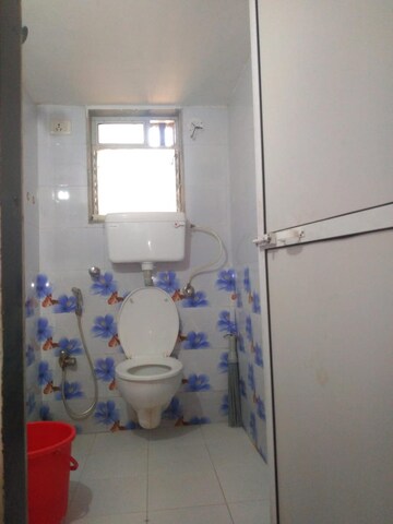 Bathroom in 1 BHK Apartment at Ritu Gardenia, Naigaon East – for Rent