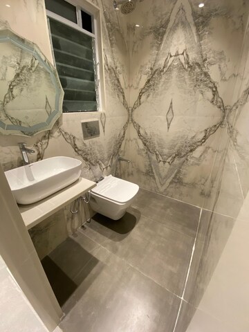 Bathroom in 1 BHK Apartment at Blue Ozone Residency, Dahisar – for Sale