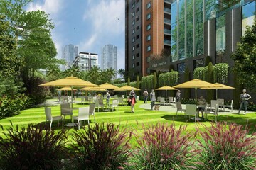 2 BHK Apartment – Exterior View View at Trendsquares Ambience, Thanisandra Main Road - for Sale