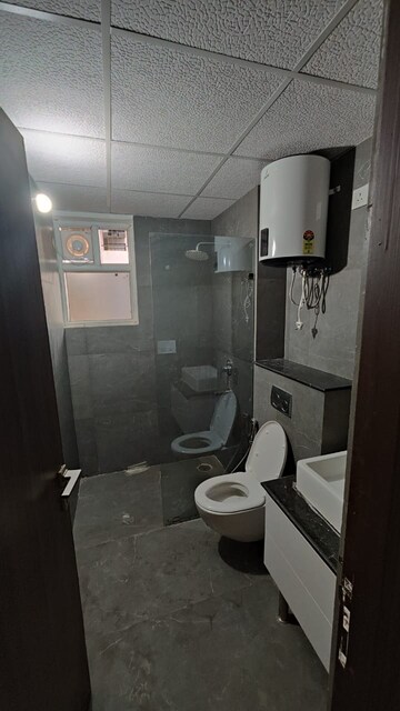 Bathroom in 3 BHK Apartment at Maya Green Lotus Saksham, International Airport Road – for Rent
