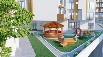 Balcony in 1 BHK Apartment at Yash Yashraj Paradise, Kalyan East – for Sale