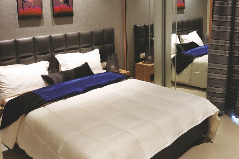 Bedroom, rosa-manhattan 2 Bedroom 736 Sq.Ft. Apartment In Ghodbunder Road Thane 7888809