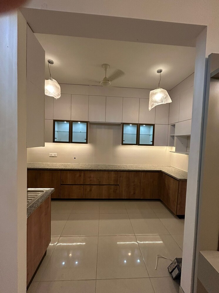 Kitchen, aba-ivy-county 3.5 Bedroom 2124 Sq.Ft. Apartment In Sector 75 Noida 7888822