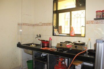 Kitchen in  Pg at Cbd Belapur Sector 11 – for Rent